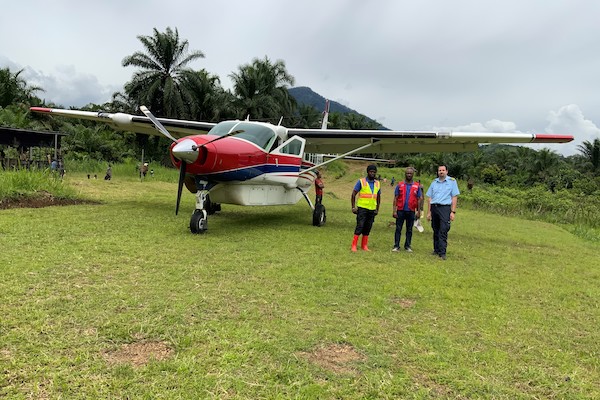 David Petersen is chief pilot and assistant director of operations for MAF in the Congo.