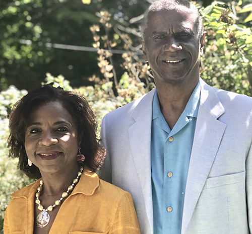 Cliff Kyle and his wife, Shirley