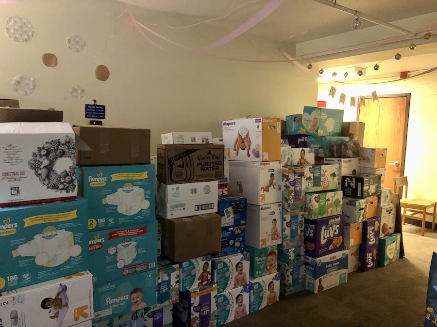Collected donations