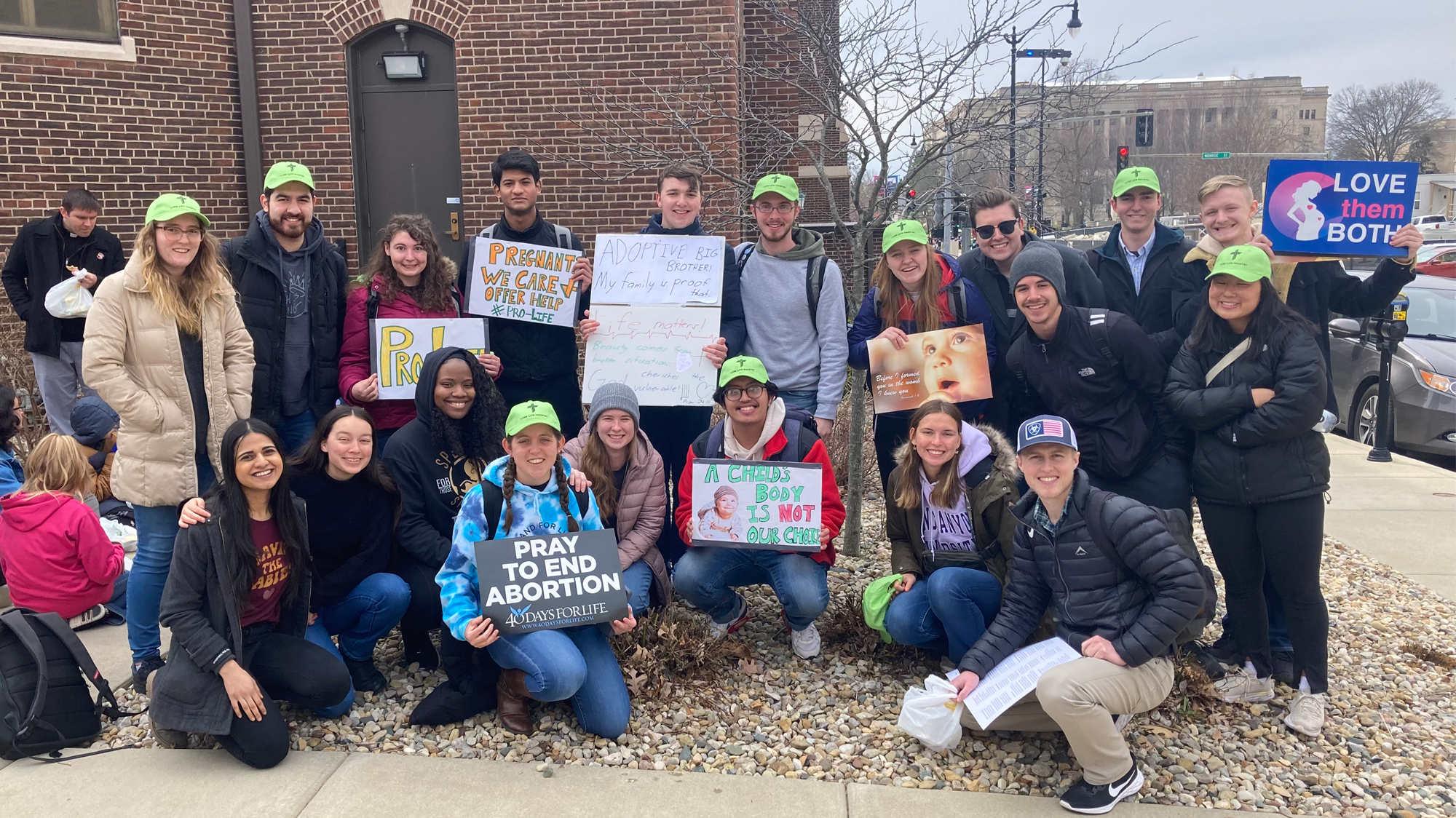 Moody students March for Life Springfield